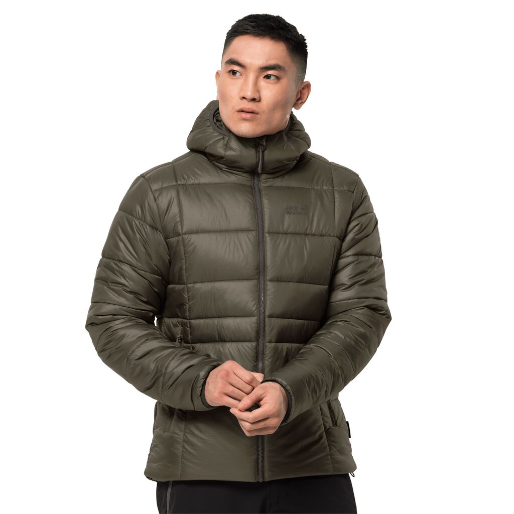 Jack Wolfskin ARGON THERMIC Vestes Homme Gris - YQBVSHX-70